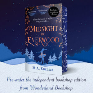 Midnight in Everwood paperback independent exclusive