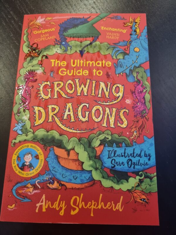 The Ultimate Guide to Growing Dragons - indie exclusive red cover