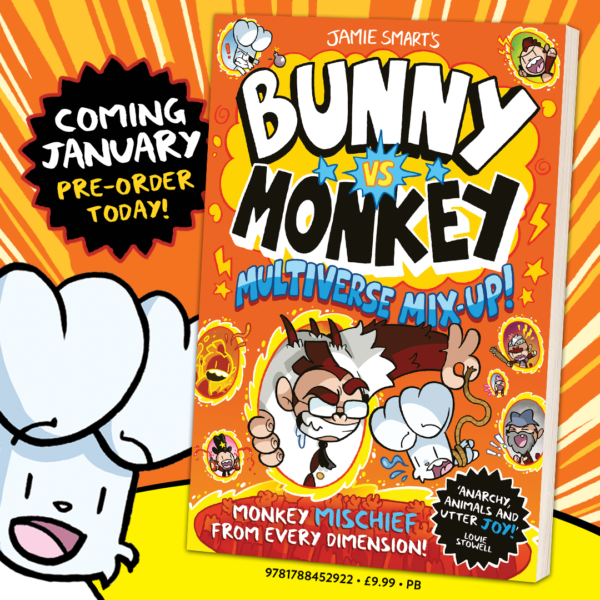 Bunny vs Monkey: Multiverse Mix-up (book 7) - Wonderland Bookshop