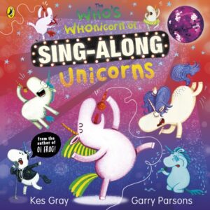 Did you know that unicorns LOVE to sing? A laugh-out-loud, read-aloud picture-book guide to the most talented unicorns ever, from the author of the Oi Frog and Friends series, Kes Gray, and illustrator of The Dinosaur that Pooped series, Garry Parsons. Dive into this delightfully silly unicorn Who's Who and get ready to discover:- ONE, TWO . . . ONE, TWOnicorns who always use a microphone- WECAN'THEARYOUnicorns who always forget to turn their microphone on- BLUESUEDESHOEnicorns who love rock 'n' roll- DOOBYDOOnicorns who prefer soul- HAPPYBIRTHDAYTOYOUnicorns who only know one song- plus some familiar unicorns you may have seen before!This funny and surprising follow-up to The Who's Whonicorn of Unicorns is jam-packed with joyful wordplay, hilarious illustrations and the most magical, musical unicorns you've never heard of! It's also a brilliantly inventive way to encourage children's creativity and imagination.