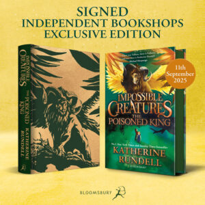 Signed Indie Exclusive Bookshop edition of The Poisoned King