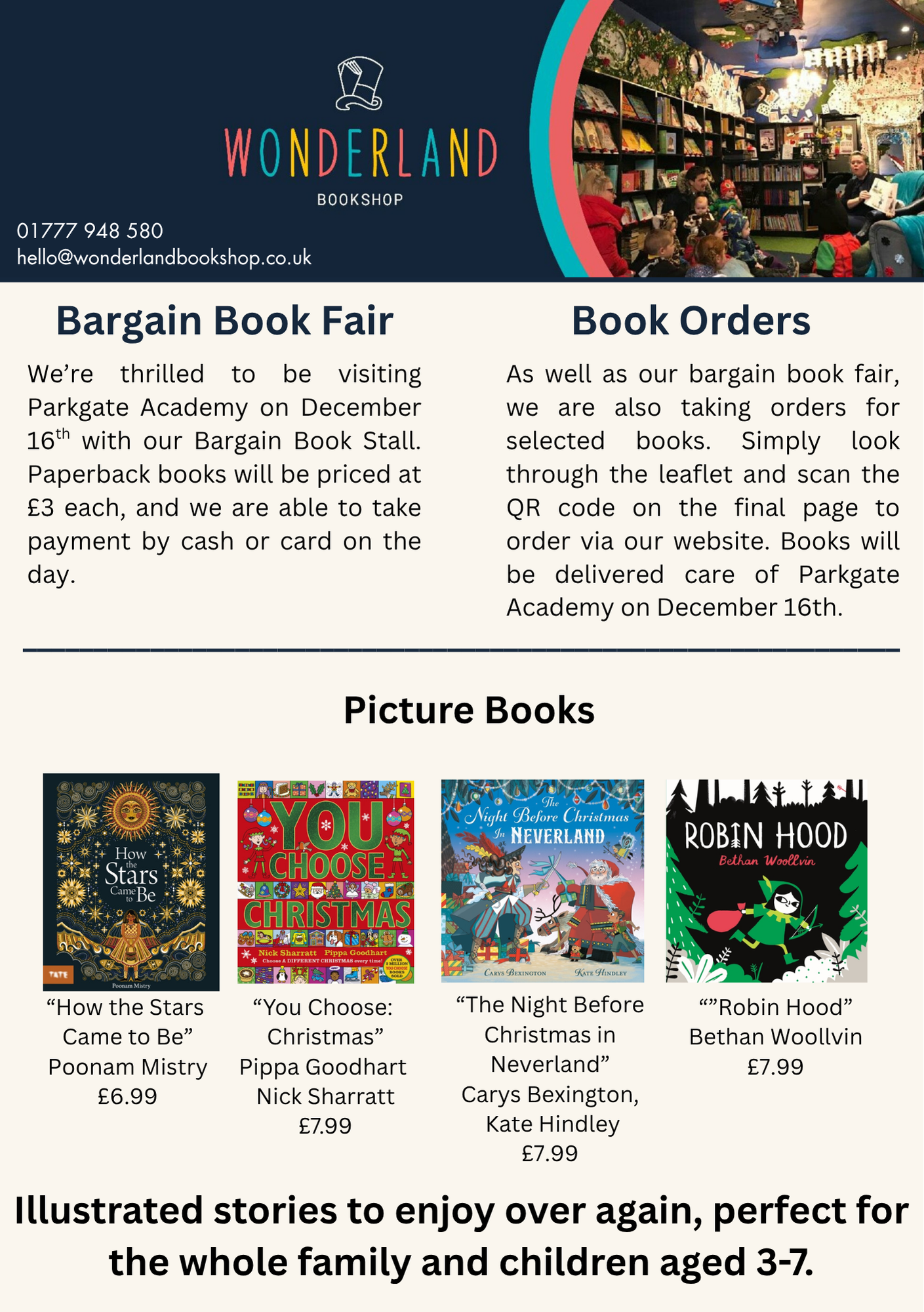 Parkgate Academy Book Fair